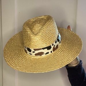 Brixton Cowgirl Straw Ranch Hat